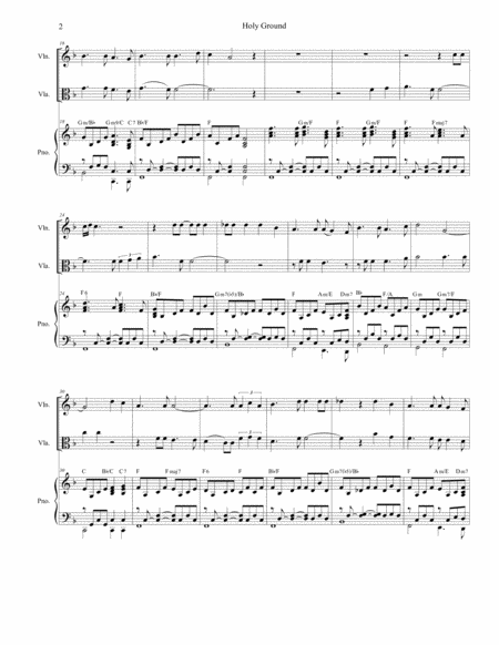 Holy Ground Duet For Violin And Viola Page 2