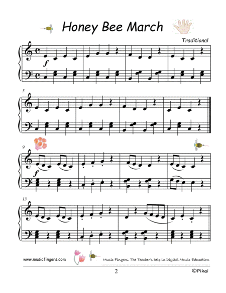 Honey Bee March Lev 2 Variations Page 2