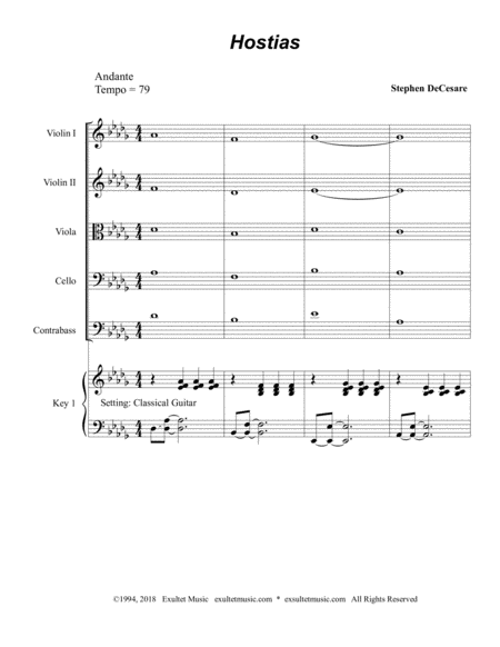 Hostias From Requiem Mass Full Score Page 2