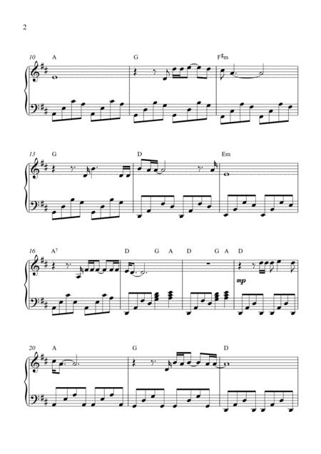 How Can I Tell Her Piano Solo With Chords Page 2