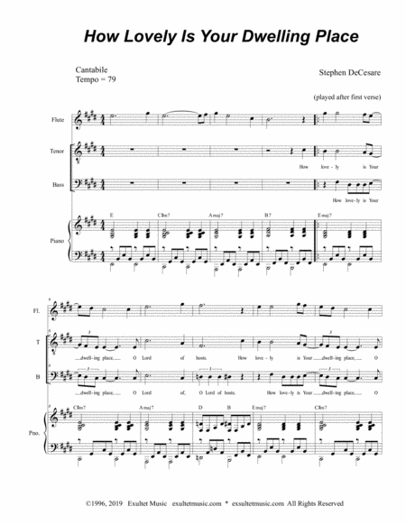 How Lovely Is Your Dwelling Place Duet For Tenor And Bass Solo Page 2