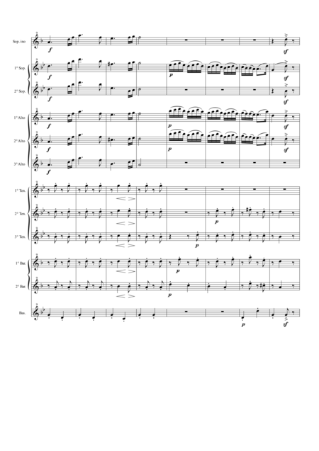 Hungarian Dance No 5 For Saxophone Ensemble Page 2