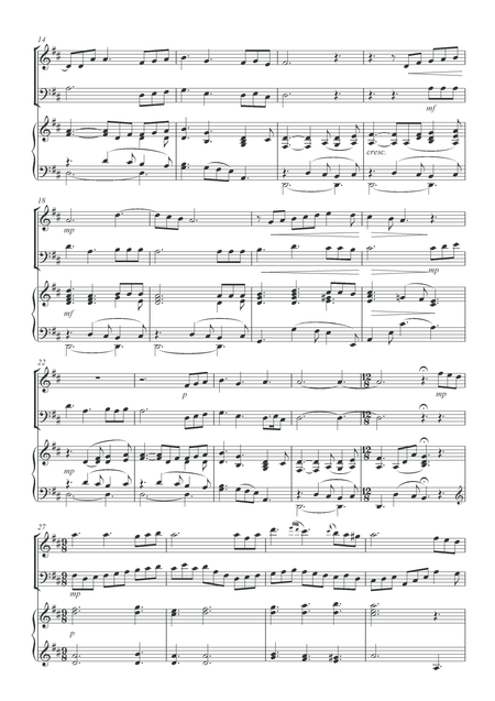 Hymn For Piano Trio Blessed Assurance Page 2