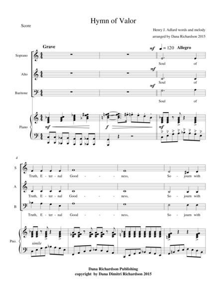 Hymn Of Valor Boogie Woogie Page 2