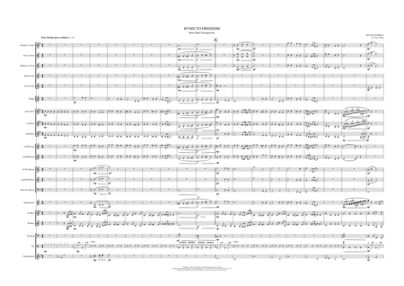 Hymn To Freedom Brass Band Page 2