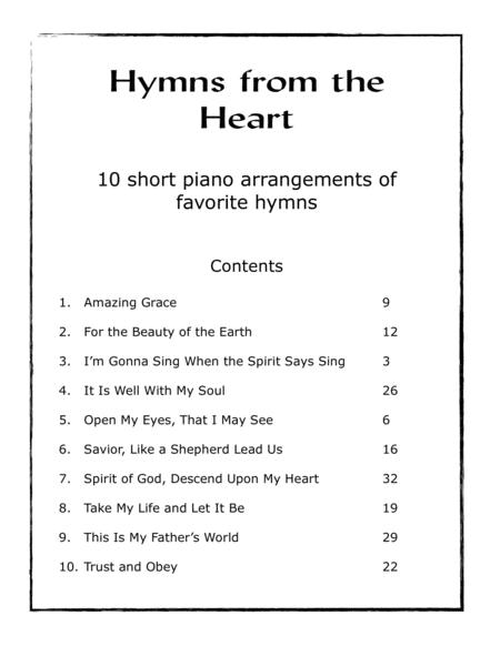 Hymns From The Heart Piano Arrangements Of Beloved Hymns Page 2