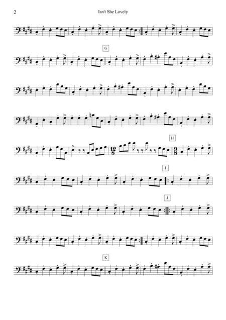 I Got You I Feel Good Acoustic Bass Page 2