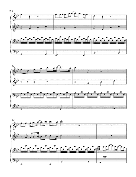 I Heard The Bells On Christmas Day 1 Piano 4 Hand Page 2