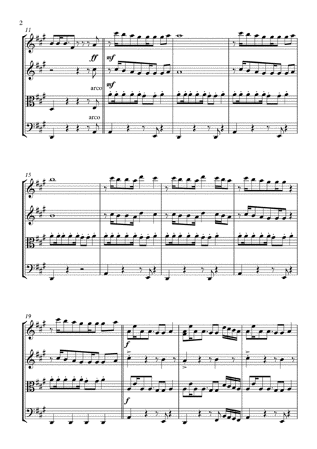 I Like Me Better String Quartet Page 2