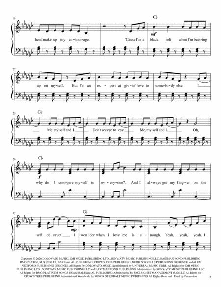 I Love Me Intermediate Piano Page 2