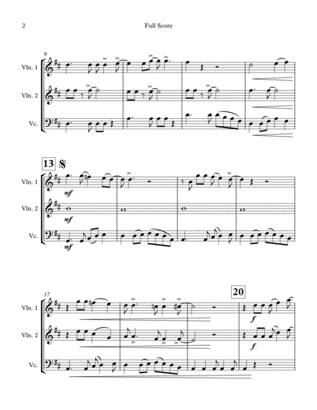 I M A Believer For String Trio Page 2