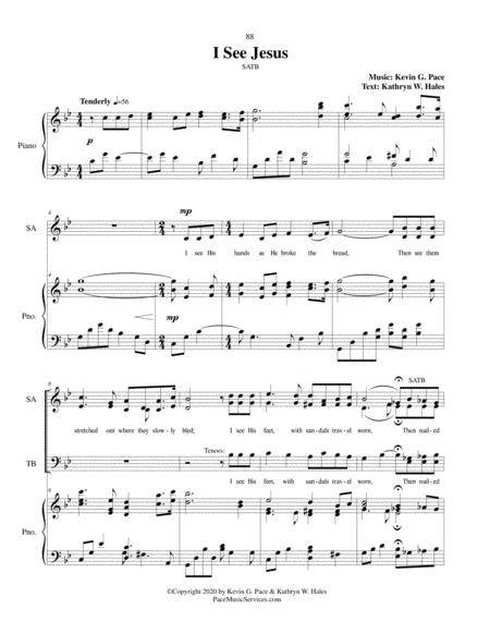 I See Jesus Satb Choir With Piano Accompaniment For Easter Page 2