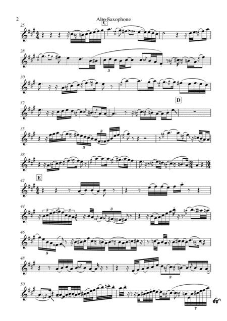 I Surrender All Solo In Eb Alto Sax Page 2