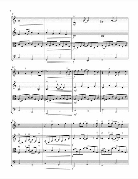 I Will Follow The Sun String Quartet Beatles Arr Cellobat Page 2