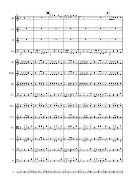 I Will Sing The Wondrous Story Trio Viola 1 2 With Piano And Parts Page 2