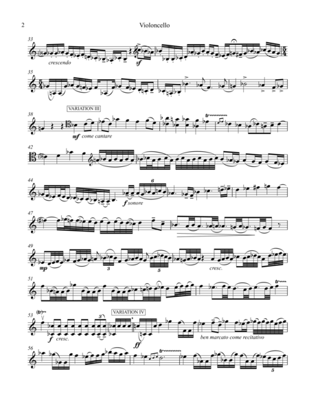 Icelandic Ballad For Cello And Piano 2007 Page 2