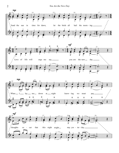 If You Were The Only Girl In The World Arranged For Harp Duet Page 2