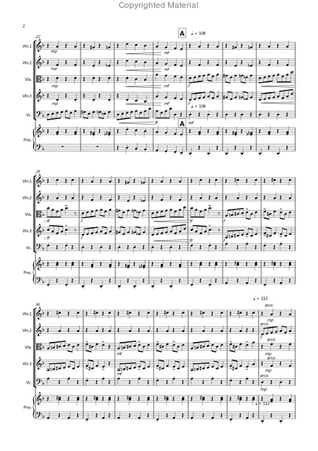 In The Hall Of The Mountain King For String Quartet Page 2