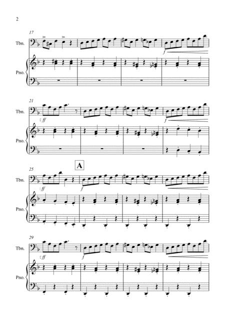 In The Hall Of The Mountain King For Trombone And Piano Page 2