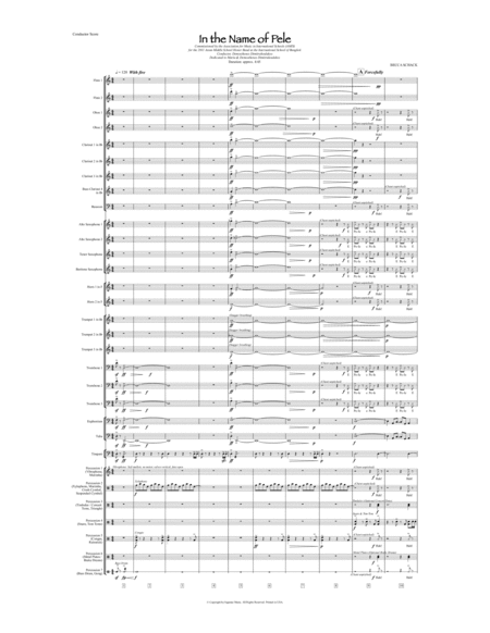 In The Name Of Pele For Symphonic Band Page 2