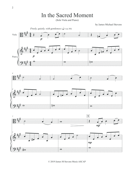 In The Sacred Moment Viola Piano Page 2
