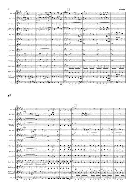 Innuendo By Queen Saxophone Choir Snossaaatttbbbs Page 2