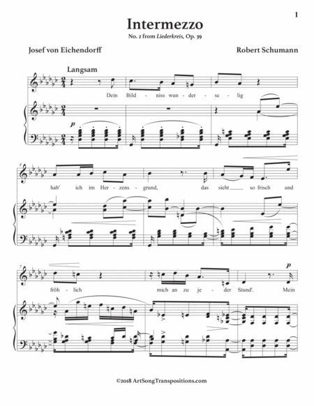 Intermezzo Op 39 No 2 G Flat Major Page 2