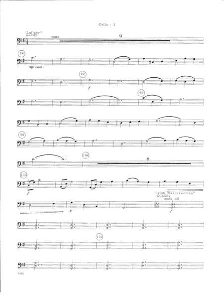 Irish Suite Cello Page 2