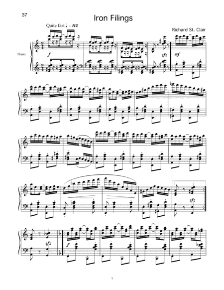 Iron Filings Rag For Solo Piano Page 2