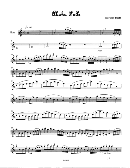 Island Gaia 6 Solos For Recorder Or Flute Page 2