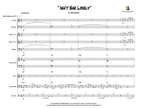 Isnt She Lovely 9 Piece Instrumental Page 2