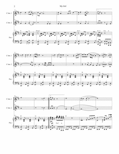 It Came Upon A Midnight Clear Easiest Piano Sheet Music Page 2