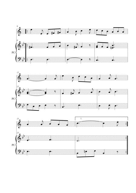 It Came Upon The Midnight Clear Clarinet And Piano Page 2