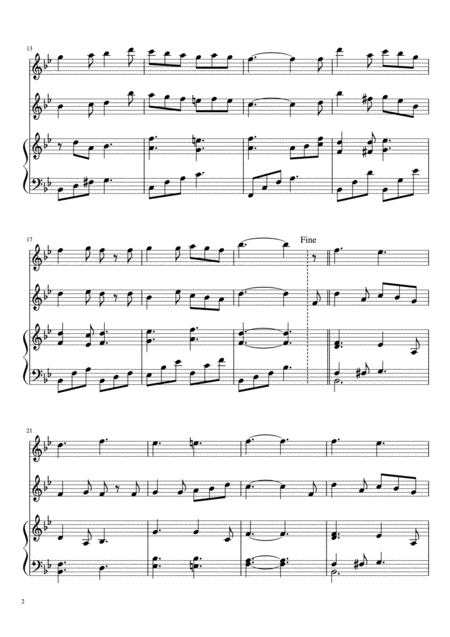 It Came Upon The Midnight Clear Flute Duet Page 2