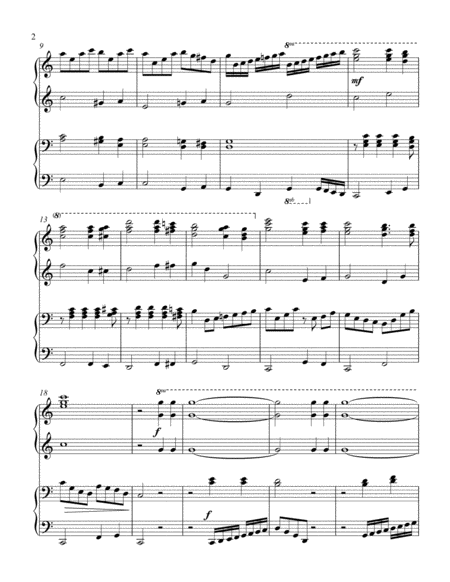 It Is Well With My Soul 1 Piano 4 Hands Duet Page 2