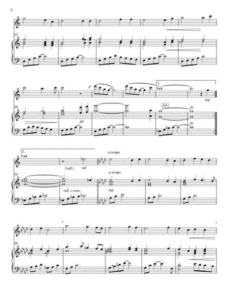 It Is Well With My Soul A Contemporary Arrangement For Flute And Piano Page 2