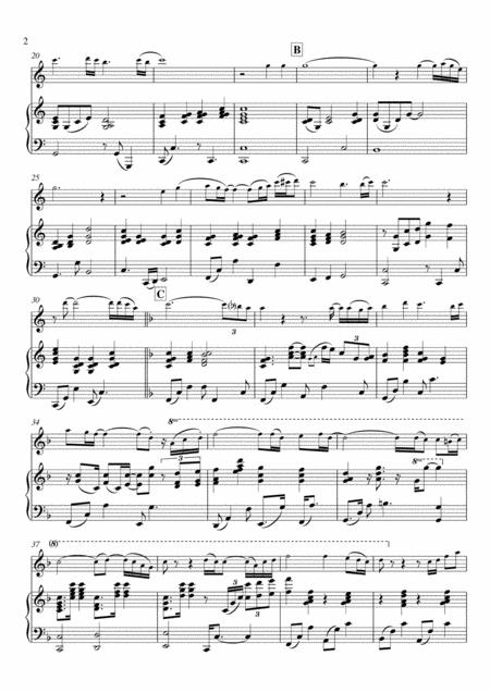 It Is Well With My Soul Piano Flute Early Intermediate Page 2