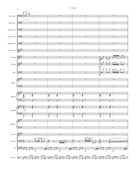 Its Alright Chicago Full Score Set Of Parts Page 2