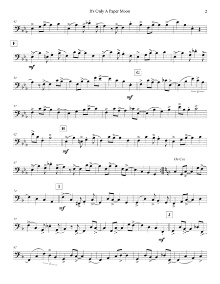 Its Only A Paper Moon Bass Page 2