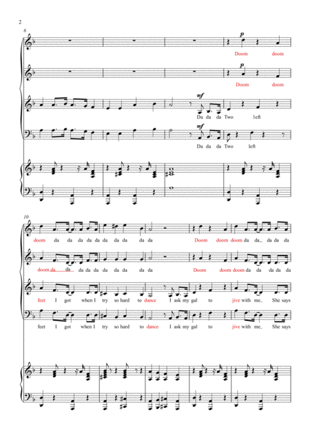 Jackdaw Jo A Ballad Full Score Page 2