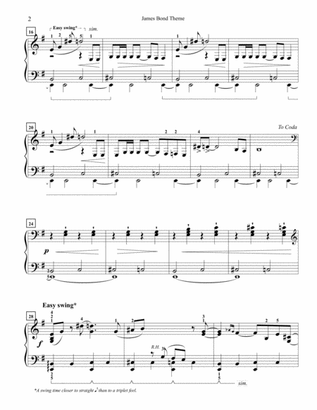 James Bond Theme Level 6 Page 2