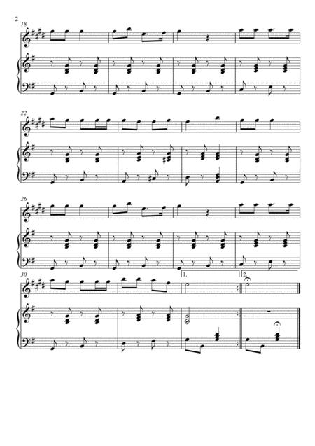 James Lord Pierpont Jingle Bells Alto Saxophone Solo Page 2