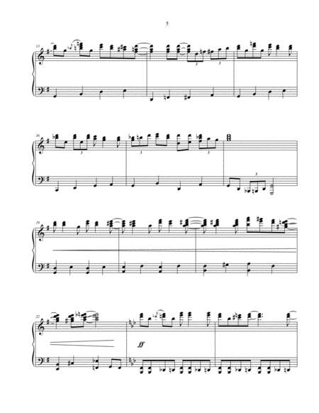 Januarys Boogie Original Piano Solo Page 2