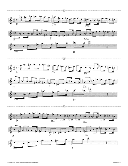 Jazz Lick 1 For Playing Fast Page 2