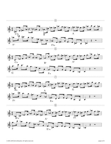 Jazz Lick 3 For Playing Fast Page 2