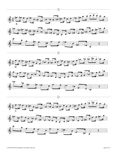 Jazz Lick 7 For Playing Fast Page 2