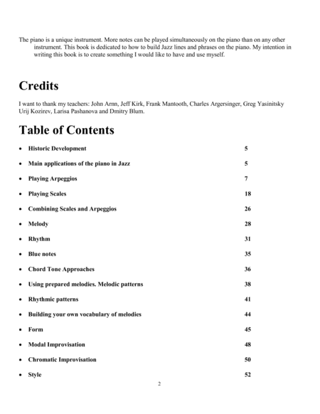 Jazz Piano Lines And Phrases Page 2