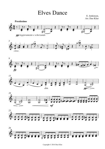 Jenkinson Elves Dance 2nd Violin Accompaniment Page 2