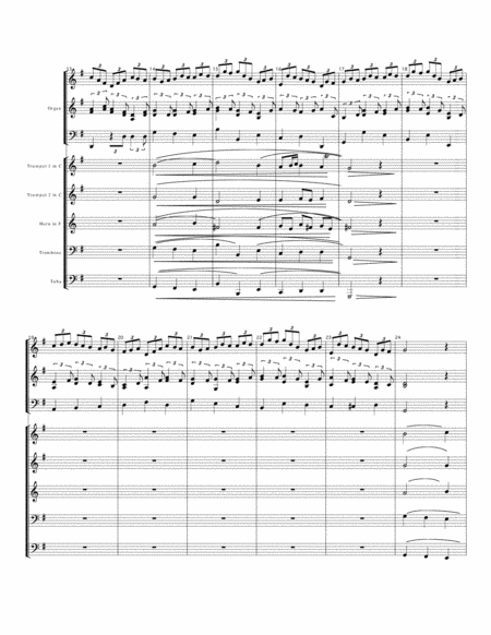 Jesu Joy Of Mans Desiring For Brass Quintet And Organ Page 2