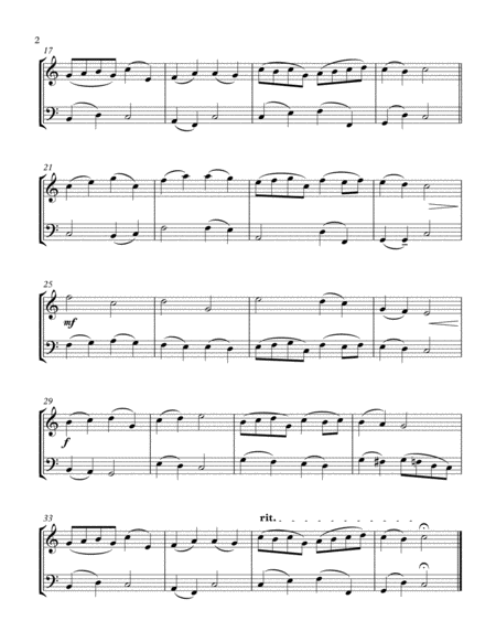 Jesus Christ Is Risen Today Violin And Cello Duet Page 2